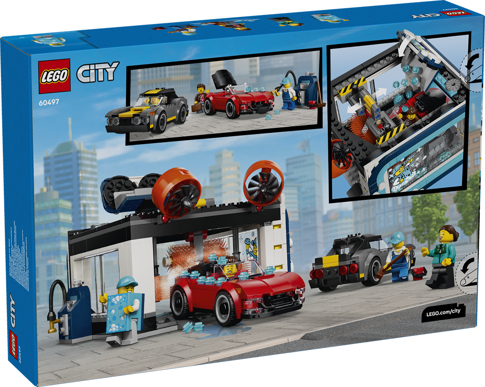 LEGO CITY AUTOLAVAGGIO DRIVE-IN 60497