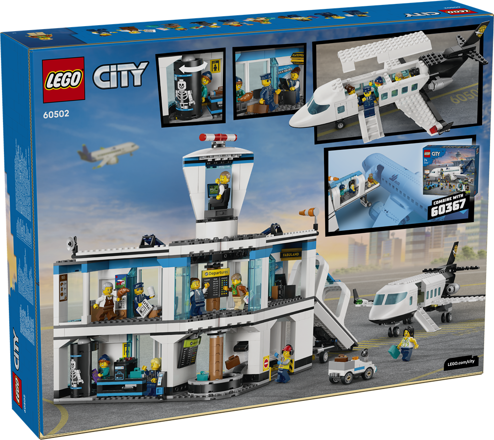 LEGO LEGO CITY AEROPORTO CON AEREO 60502