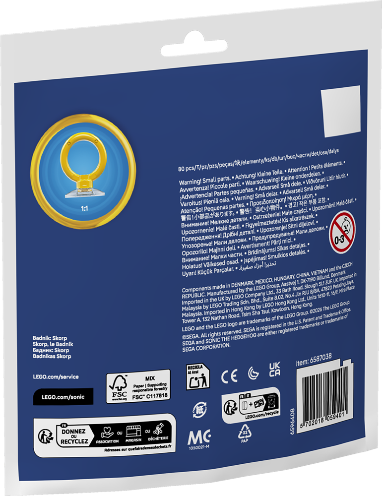 LEGO SONIC THE HEDGEHOG™ BADNIK: SKORP 30733