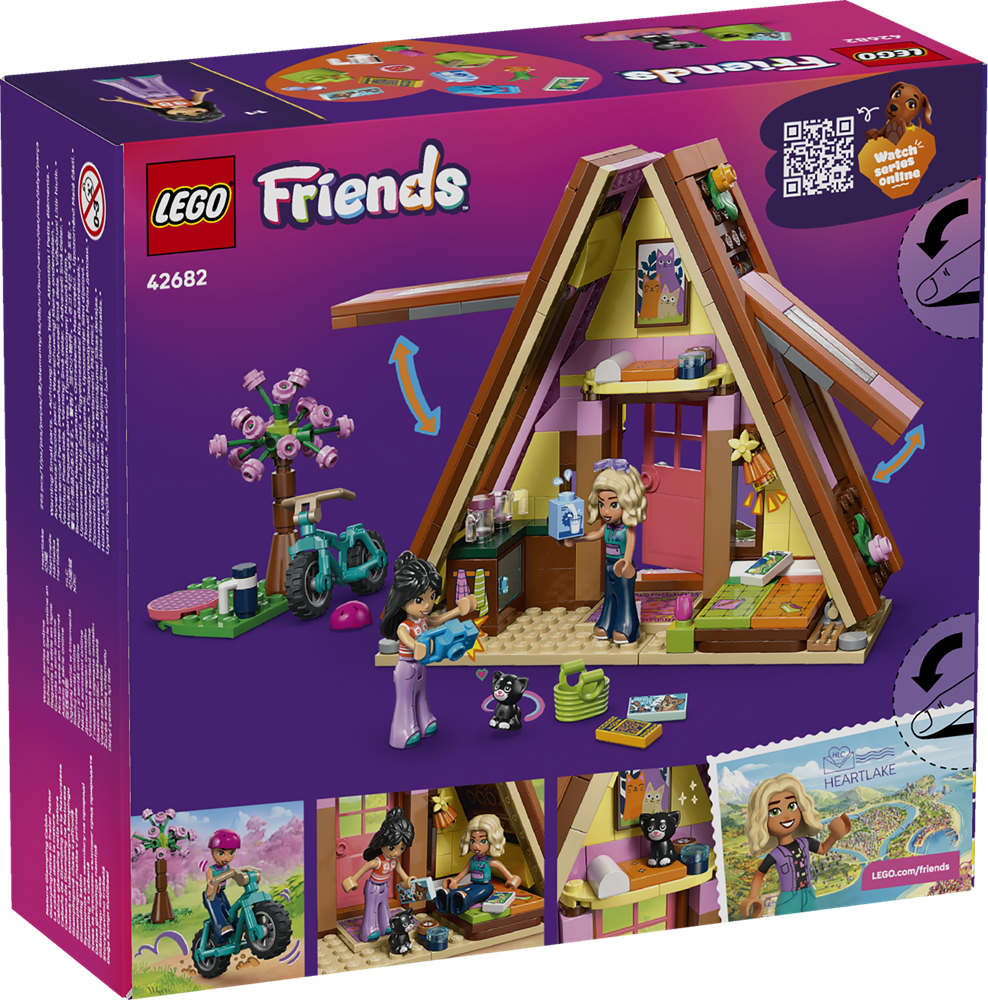 LEGO FRIENDS CABINA GLAMPING NELLA NATURA 42682