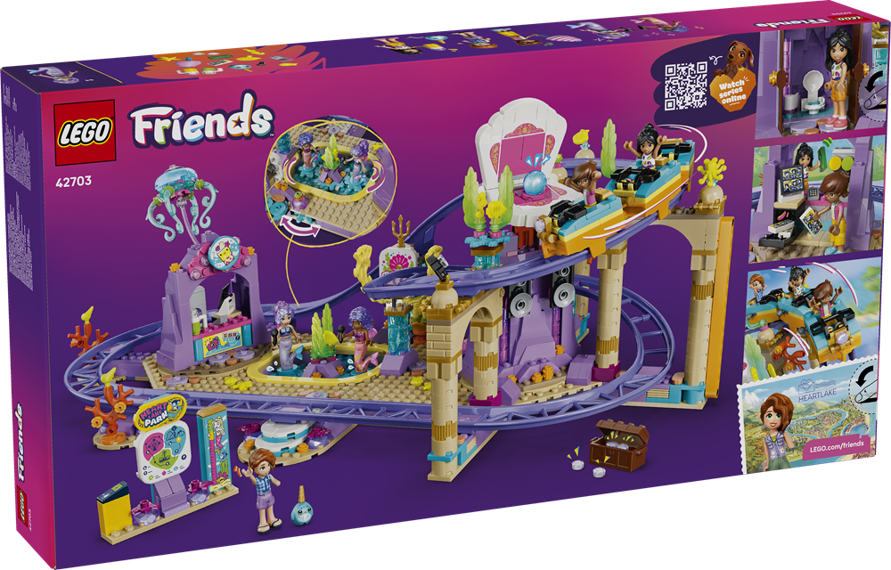 LEGO FRIENDS MONTAGNE RUSSE DELLA SIRENETTA 42703