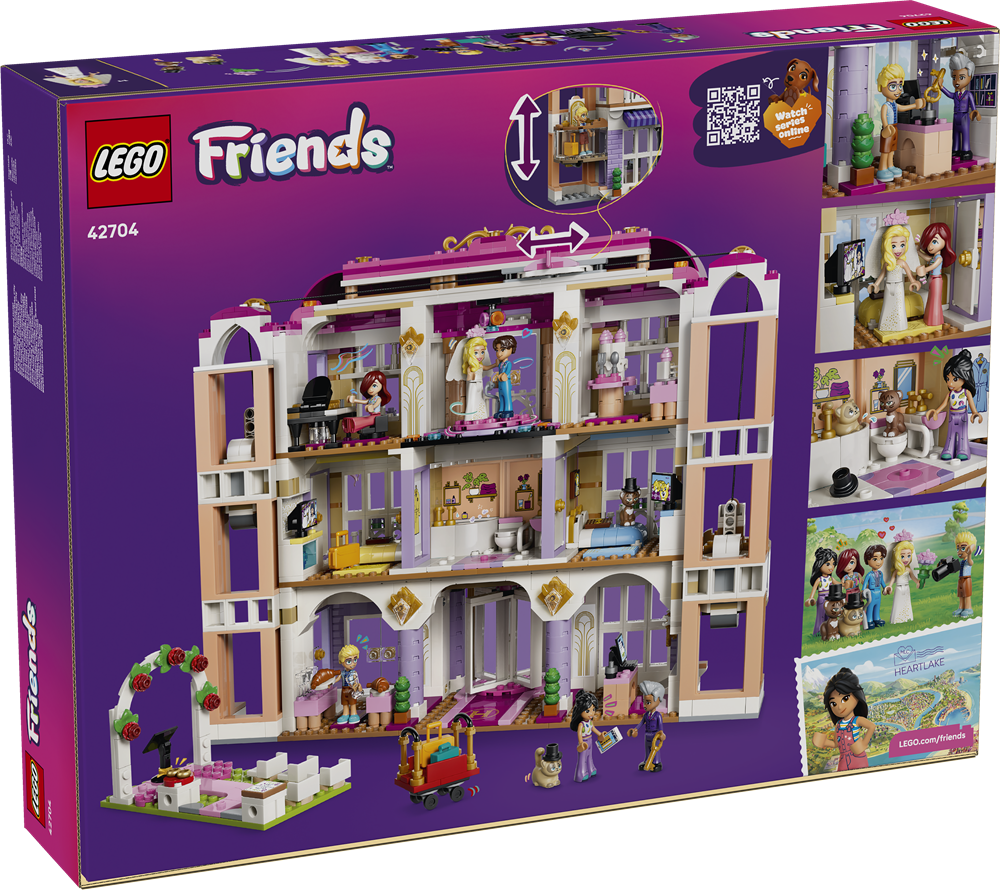 LEGO FRIENDS GRAND HOTEL DI HEARTLAKE CITY 42704