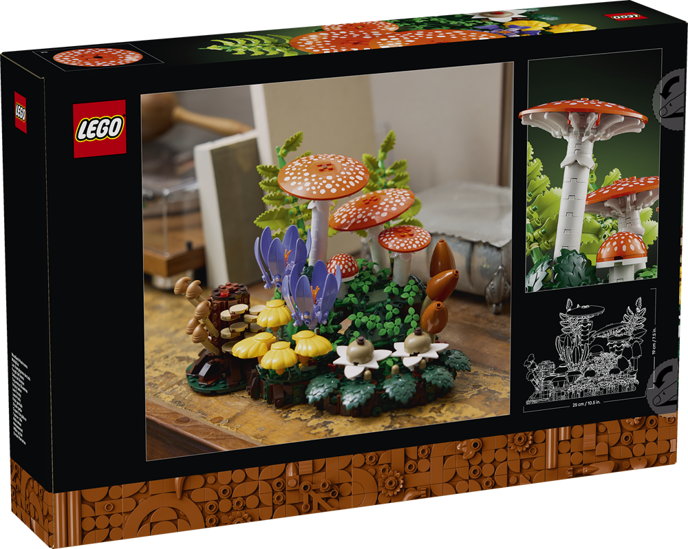 LEGO BOTANICALS FUNGHI DEL BOSCO 11505