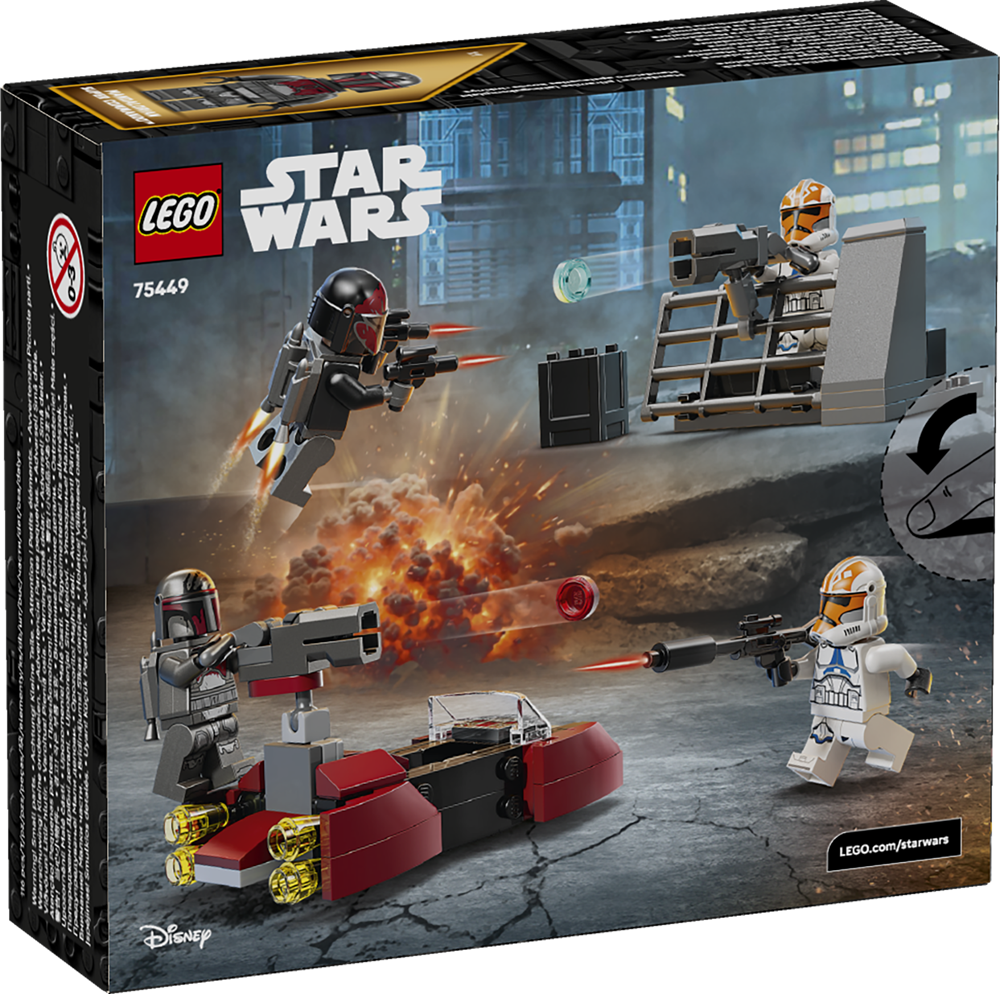 LEGO STAR WARS TM BATTLE PACK ASSEDIO DI MANDALORE 75449