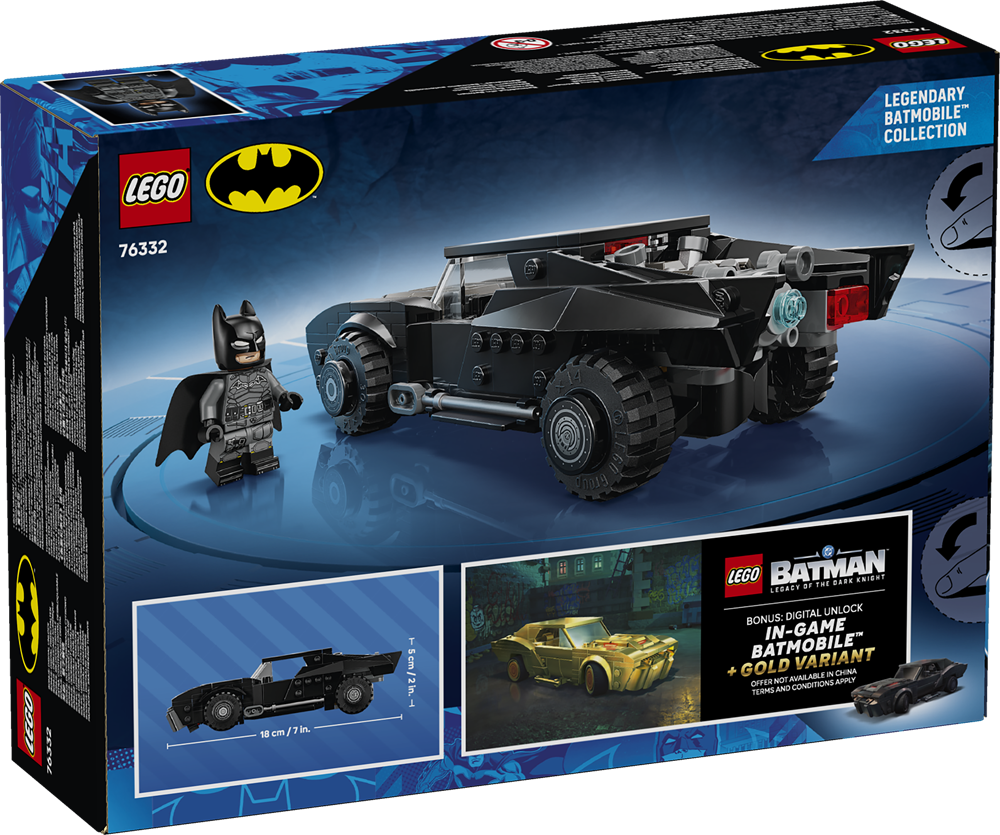 LEGO DC BATMAN™ BATMOBILE™ DI BATMAN™ 76332