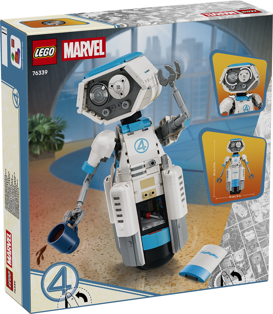 LEGO SUPER HEROES I FANTASTICI QUATTRO H.E.R.B.I.E. 76339