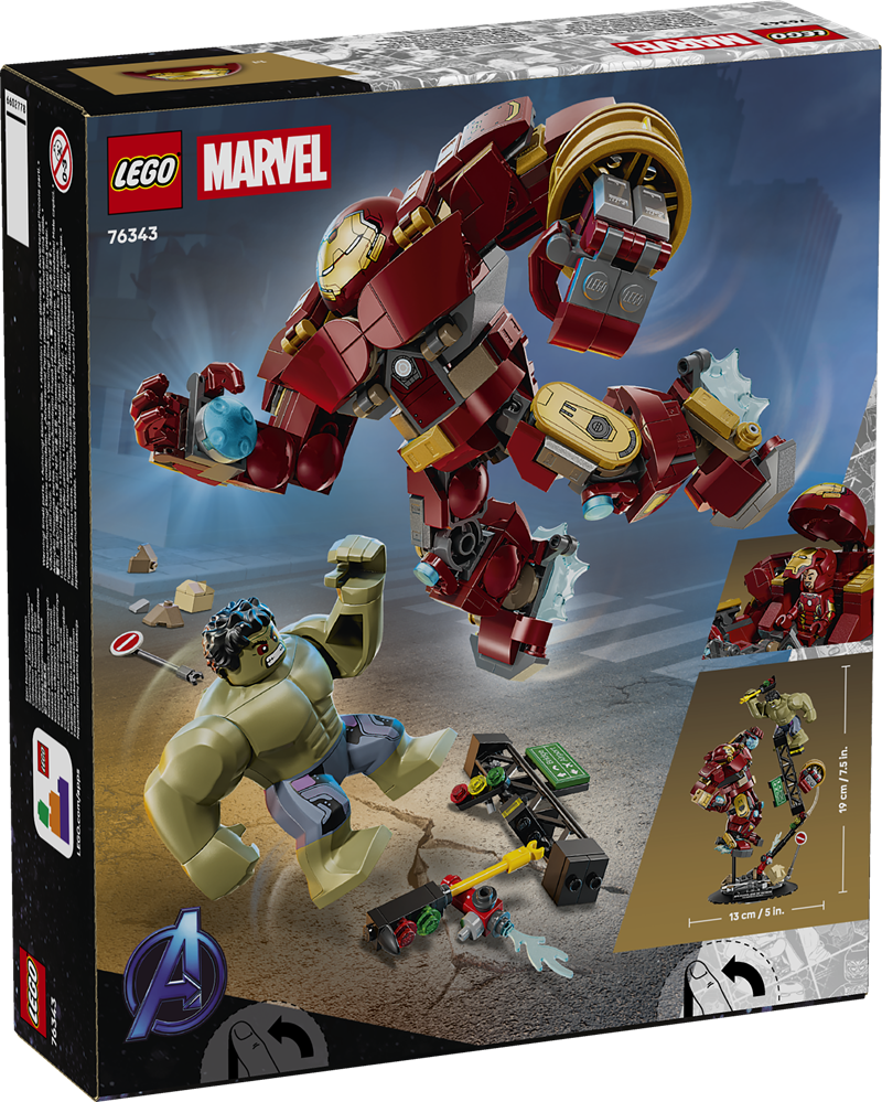 LEGO SUPER HEROES BATTAGLIA EPICA: HULKBUSTER VS. THE HULK 76343