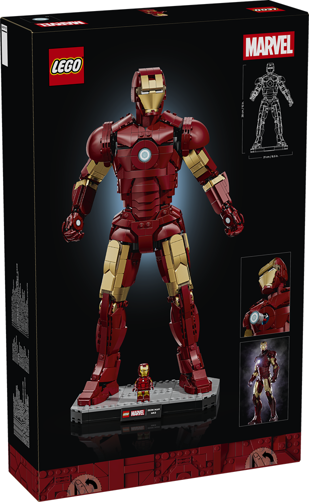 LEGO SUPER HEROES IRON MAN MARK 3 – EDIZIONE DEL COLLEZIONISTA 76344