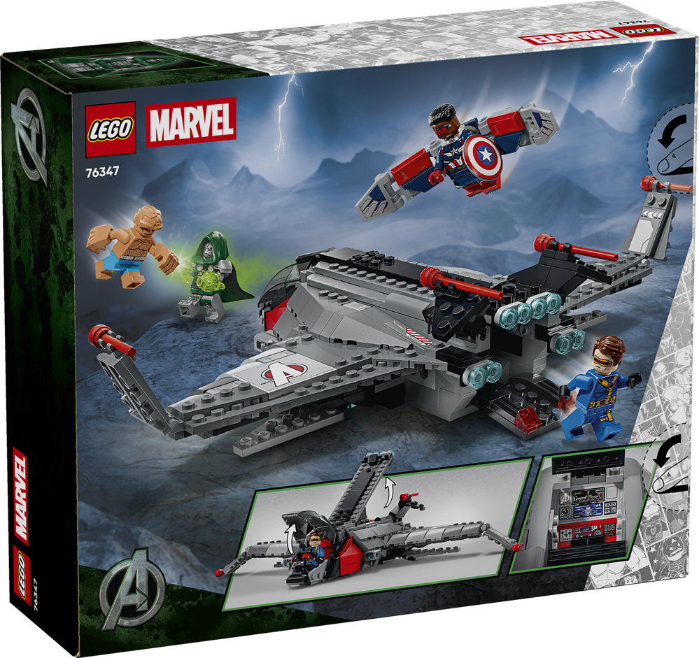 LEGO SUPER HEROES AVENGERS: DOOMSDAY QUINJET 76347