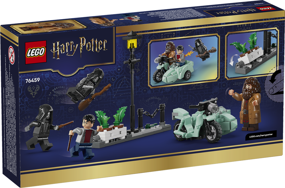 LEGO HARRY POTTER TM FUGA DA PRIVET DRIVE DI HAGRID™ E HARRY 76459