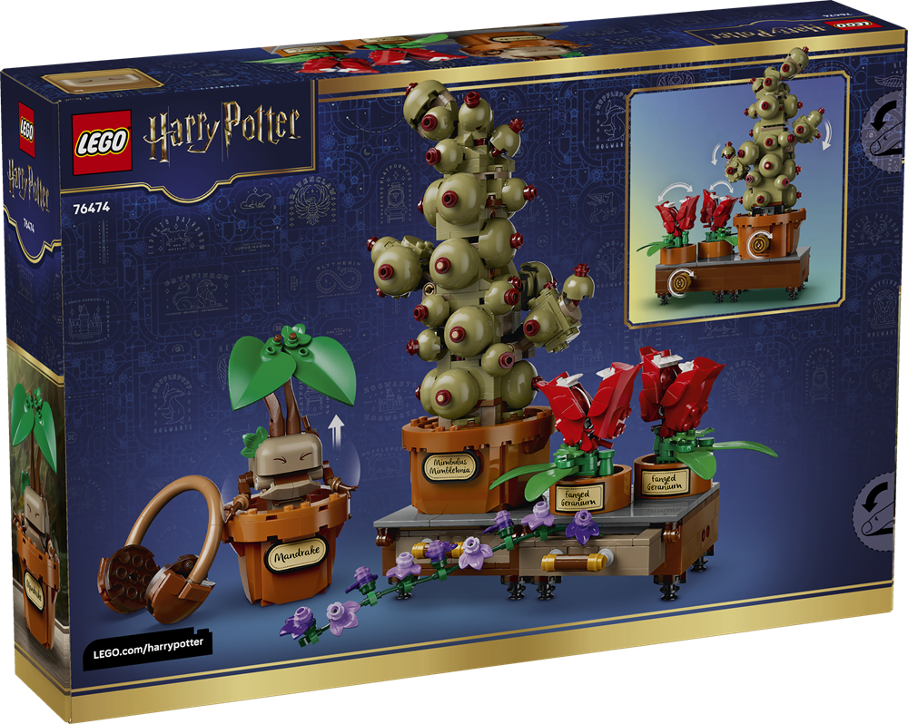 LEGO HARRY POTTER TM PIANTE DI ERBOLOGIA DI HOGWARTS™ 76474