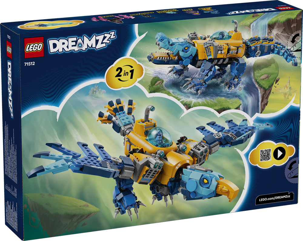 LEGO DREAMZZZ SOTTOMARINO COCCODRILLO 71512