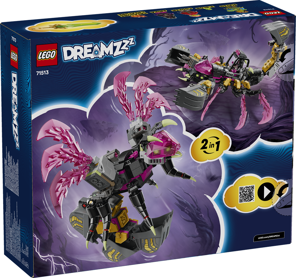 LEGO DREAMZZZ SCORPIONE ESCAVATORE 71513