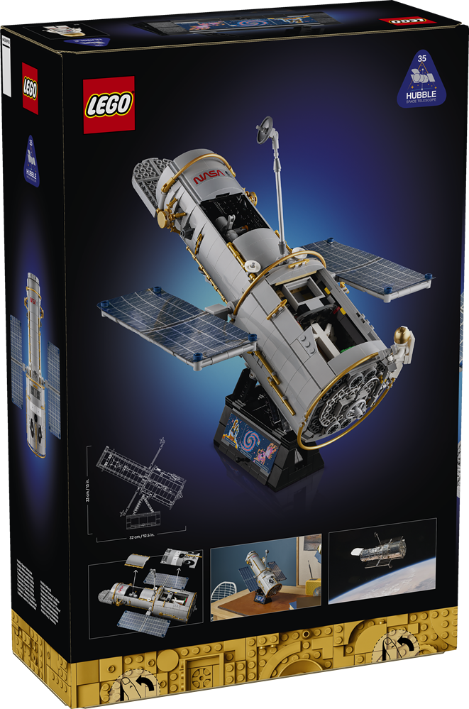LEGO ICONS TELESCOPIO SPAZIALE HUBBLE 11382
