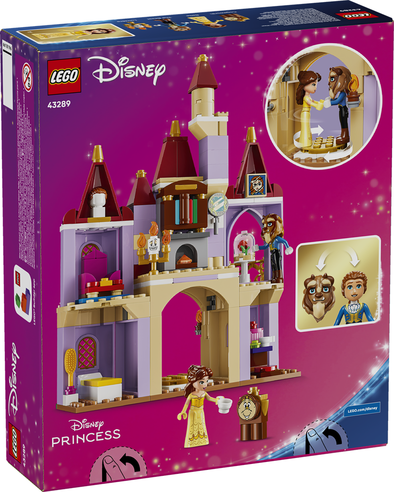 LEGO DISNEY™ BELLE E IL CASTELLO INCANTATO DELLA BESTIA 43289