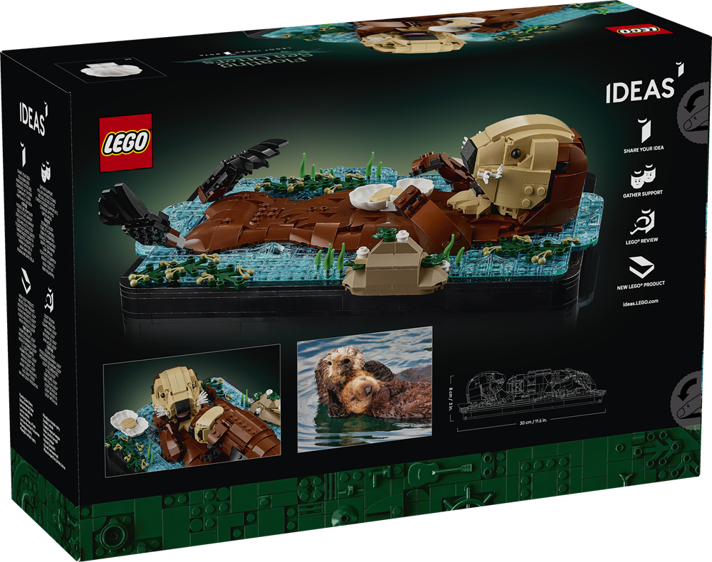 LEGO IDEAS LONTRE MARINE 21366