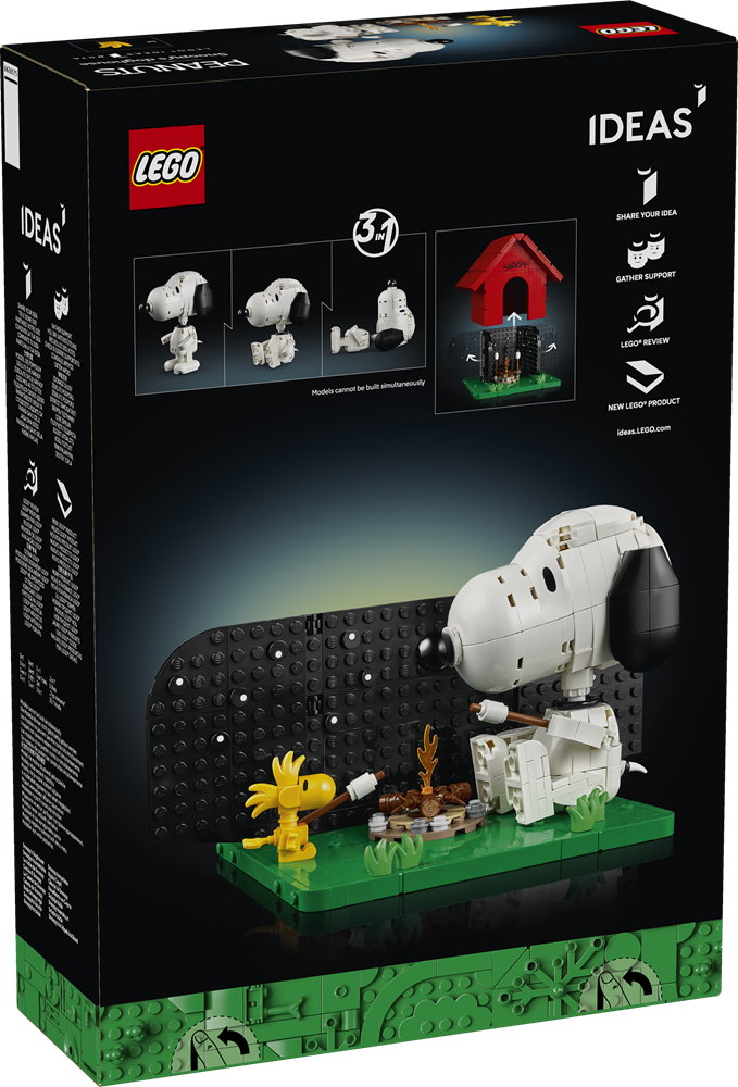 LEGO IDEAS PEANUTS: LA CUCCIA DI SNOOPY 21368