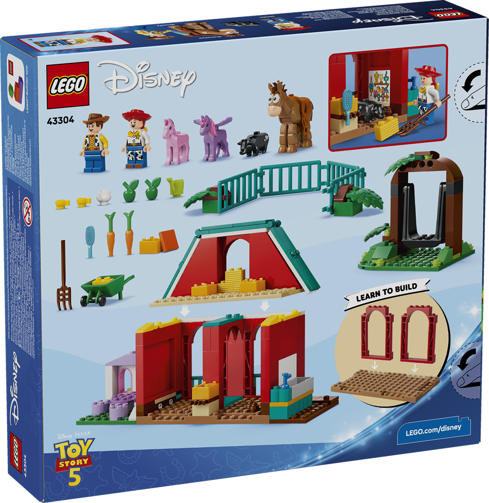 LEGO DISNEY™ IL RANCH DEI CAVALLI DI BLAZE 43304