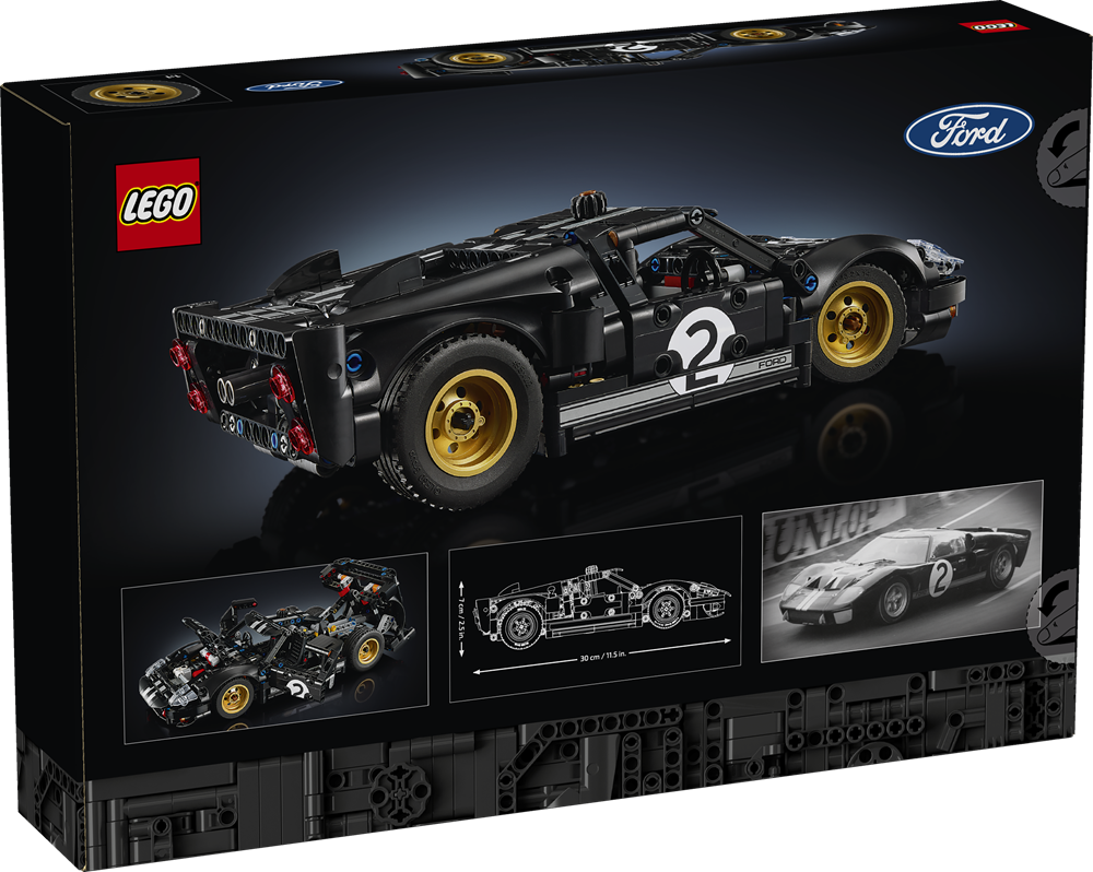LEGO TECHNIC AUTO DA CORSA FORD GT40 MKII 1966 42223