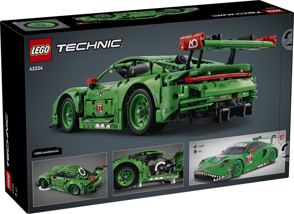 LEGO TECHNIC AUTO PORSCHE 911 GT3 R REXY AO RACING 42224