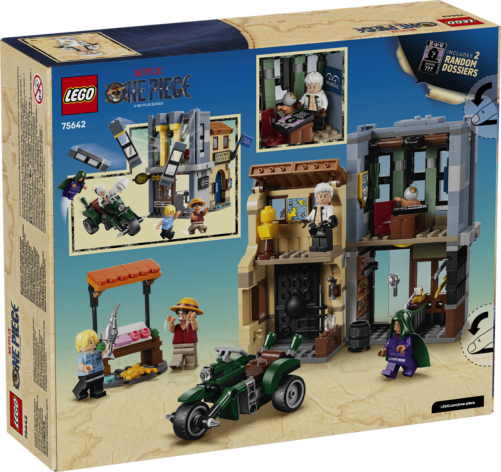LEGO ONE PIECE RESA DEI CONTI CON CAPITANO SMOKER 75642