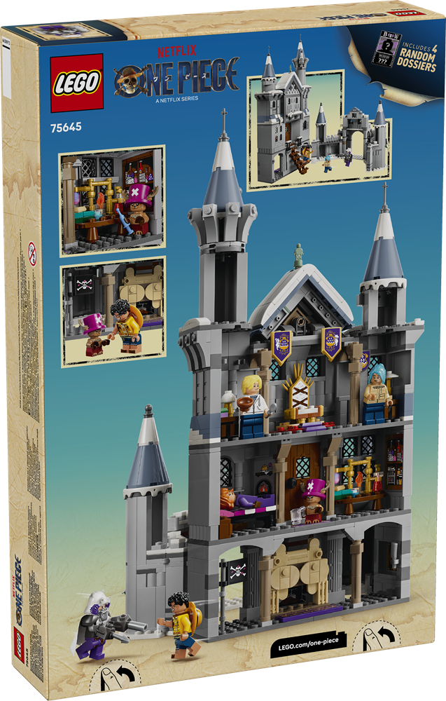 LEGO ONE PIECE BATTAGLIA AL CASTELLO DI DRUM 75645