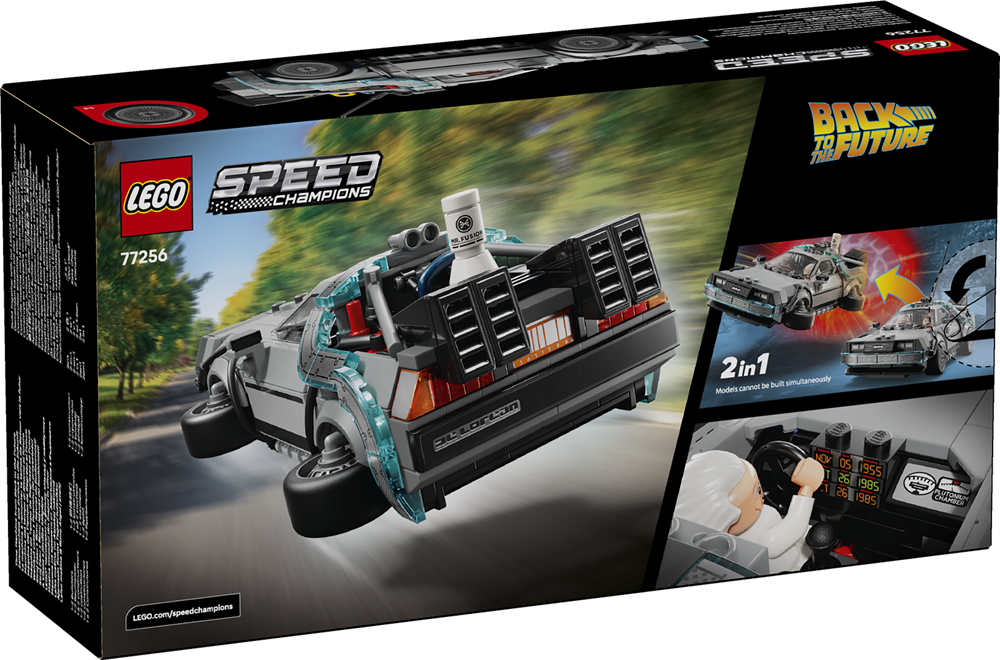 LEGO SPEED CHAMPIONS MACCHINA DEL TEMPO DI RITORNO AL FUTURO 77256