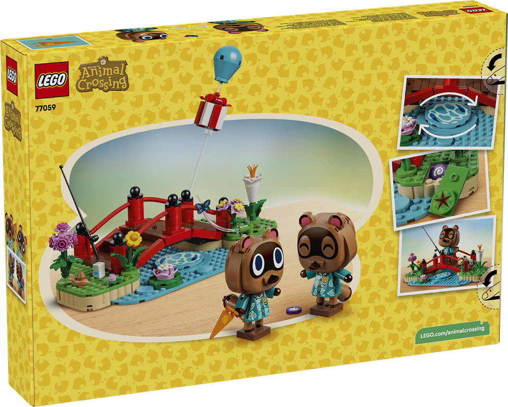 LEGO ANIMAL CROSSING UNA GIORNATA ALL'ARIA APERTA PER MIRCO E MARCO 77059