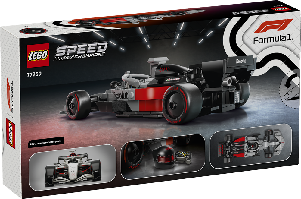 LEGO SPEED CHAMPIONS AUTO DA CORSA AUDI REVOLUT F1® TEAM R26 77259