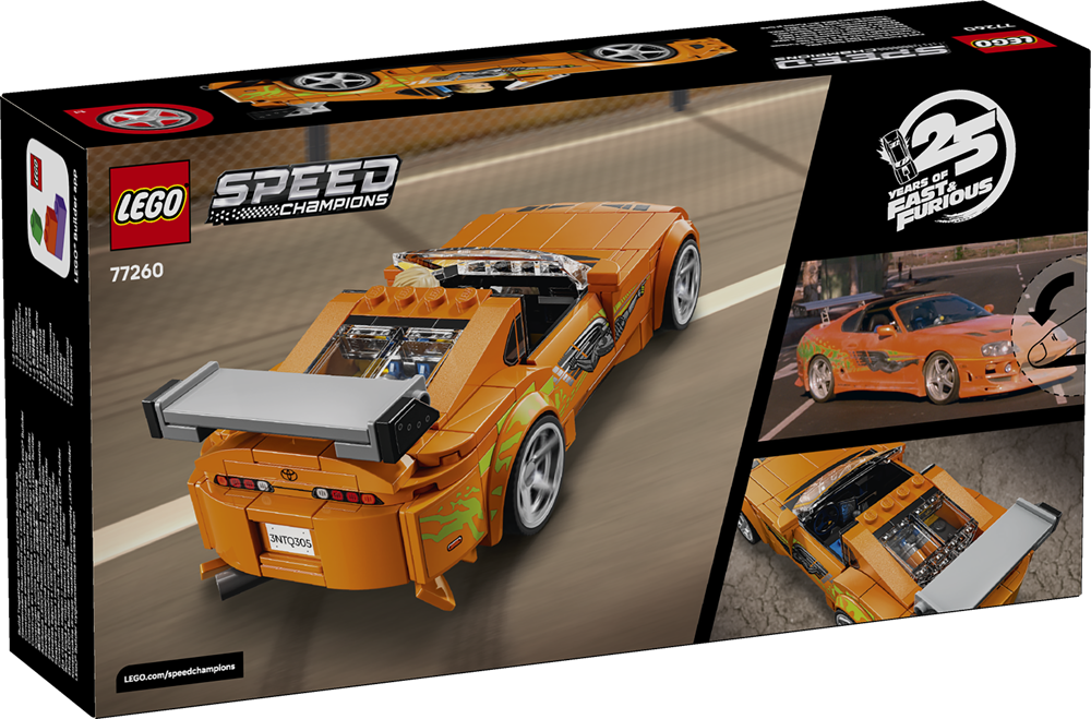LEGO SPEED CHAMPIONS THE FAST AND THE FURIOUS TOYOTA SUPRA MK4 77260