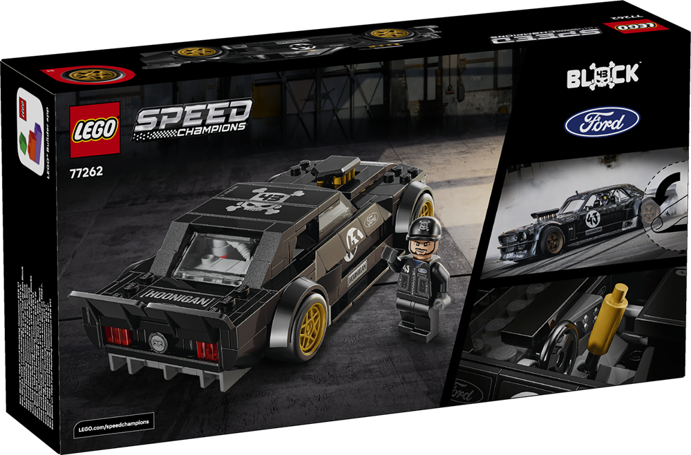 LEGO SPEED CHAMPIONS FORD MUSTANG ‘65 HOONICORN V1 DI KEN BLOCK 77262
