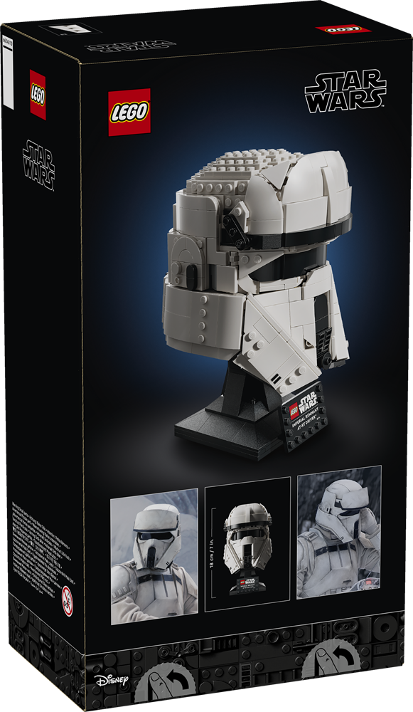 LEGO STAR WARS TM CASCO PILOTA AT-RT IMPERIAL REMNANT 75458