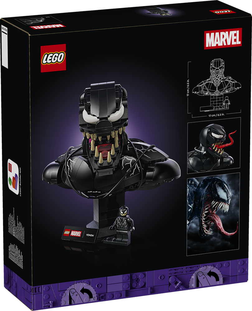 LEGO SUPER HEROES BUSTO DI VENOM 76356