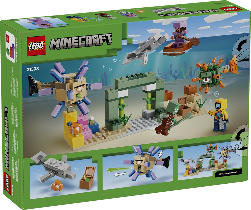 LEGO MINECRAFT AVVENTURA SUBACQUEA 21598