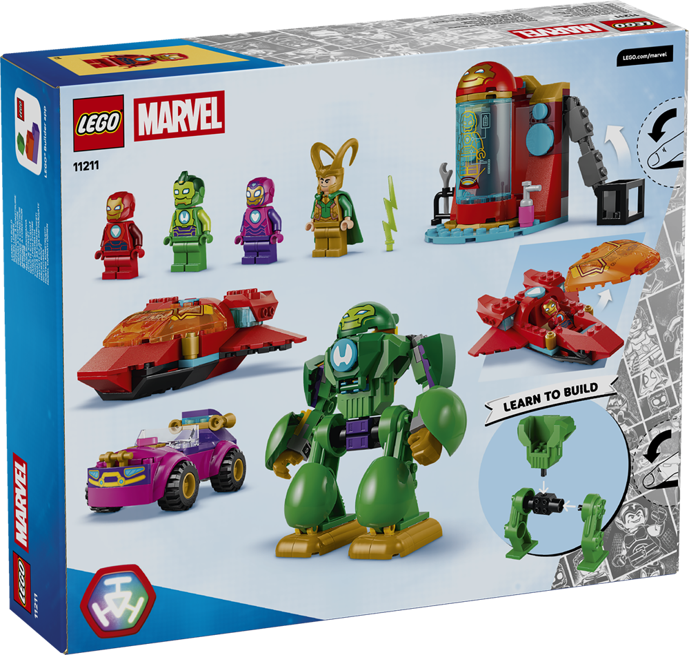 LEGO DISNEY JUNIOR MARVEL LOKI VS. TEAM IRON MAN 11211