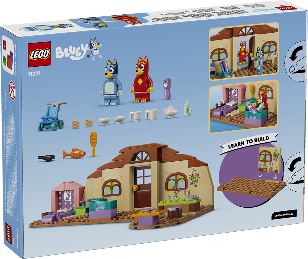 LEGO BLUEY A SCUOLA CON RUSTY E BLUEY 11221