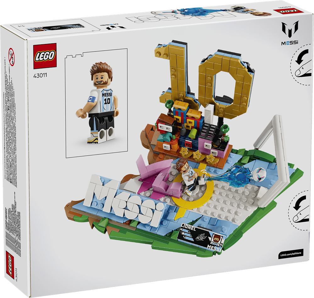 LEGO EDITIONS FOOTBALL LIONEL MESSI – HIGHLIGHTS CALCISTICI 43011