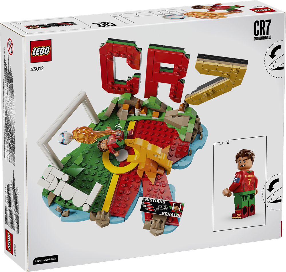 LEGO EDITIONS FOOTBALL CRISTIANO RONALDO – HIGHLIGHTS CALCISTICI 43012