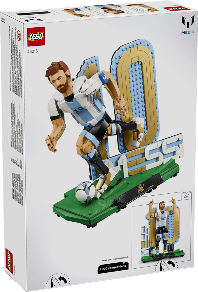 LEGO EDITIONS FOOTBALL LIONEL MESSI – LEGGENDA DEL CALCIO 43015