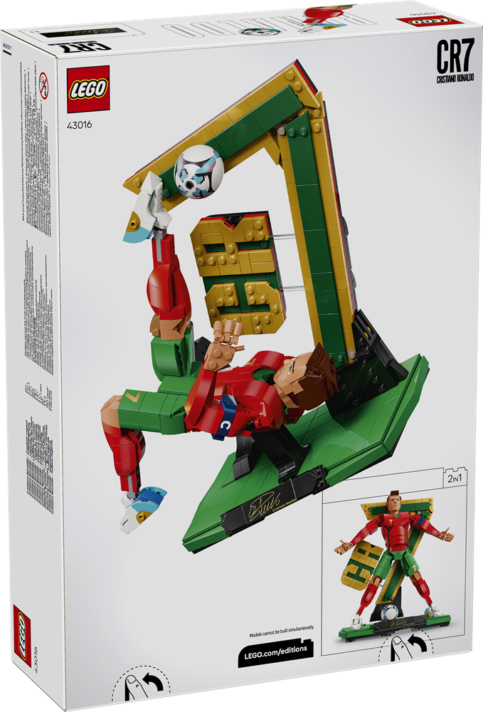 LEGO EDITIONS FOOTBALL CRISTIANO RONALDO – LEGGENDA DEL CALCIO 43016
