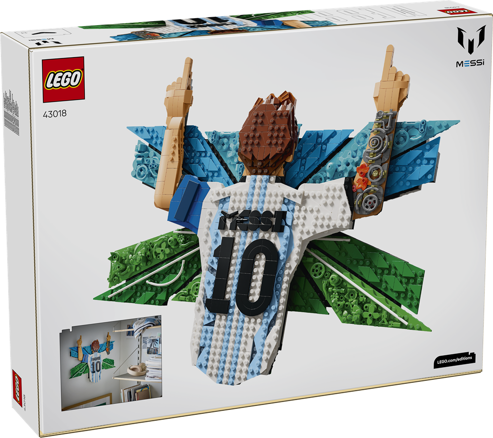 LEGO EDITIONS FOOTBALL LIONEL MESSI – CELEBRAZIONE 43018