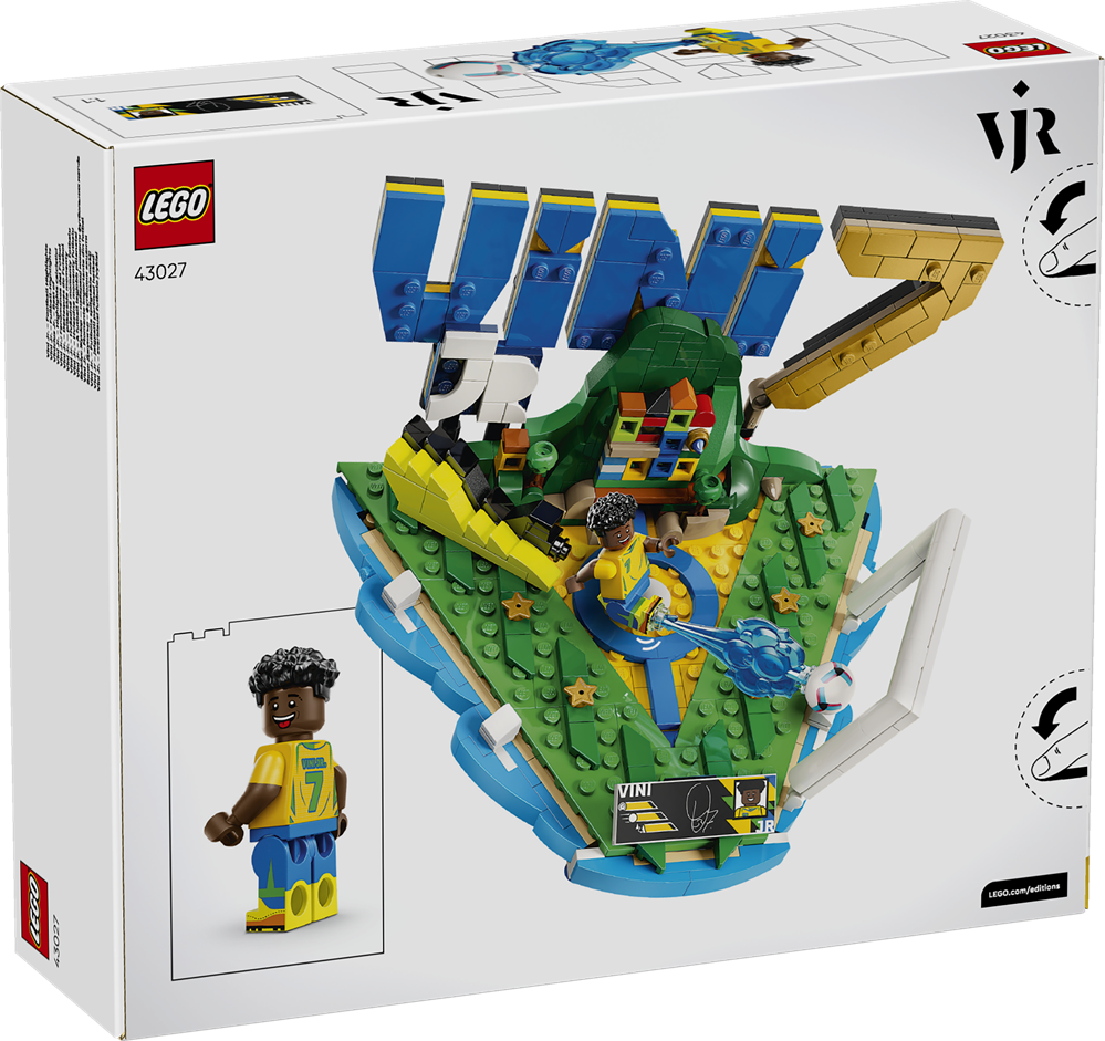 LEGO EDITIONS FOOTBALL VINI JR. – HIGHLIGHTS CALCISTICI 43027