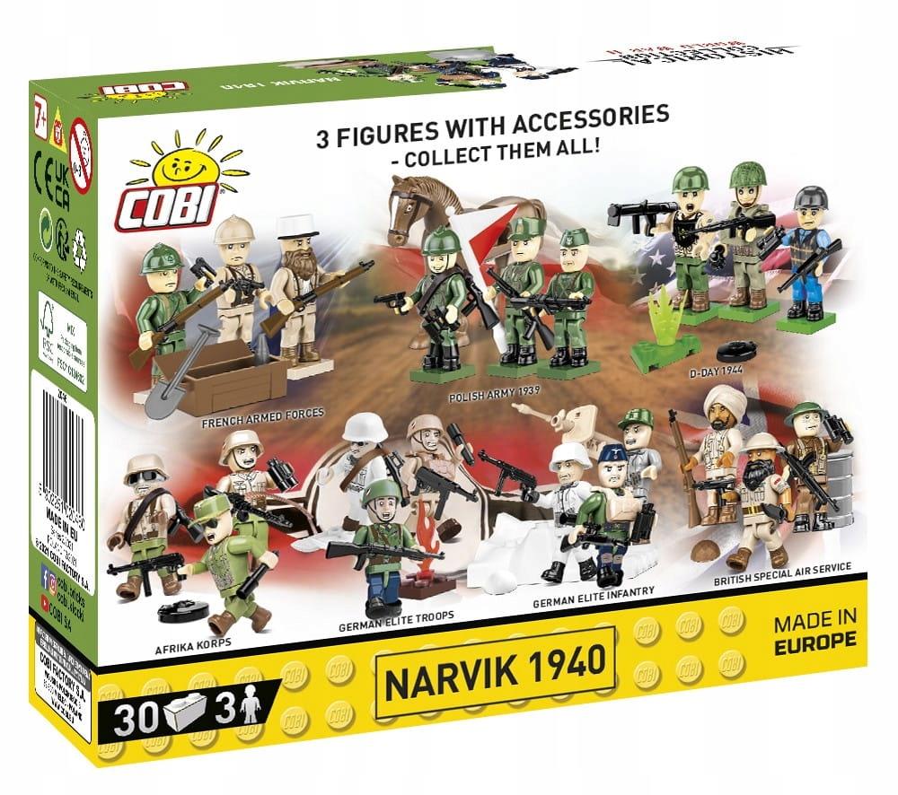 COBI HISTORICAL COLLECTION WWII NARVIK 1940 2046