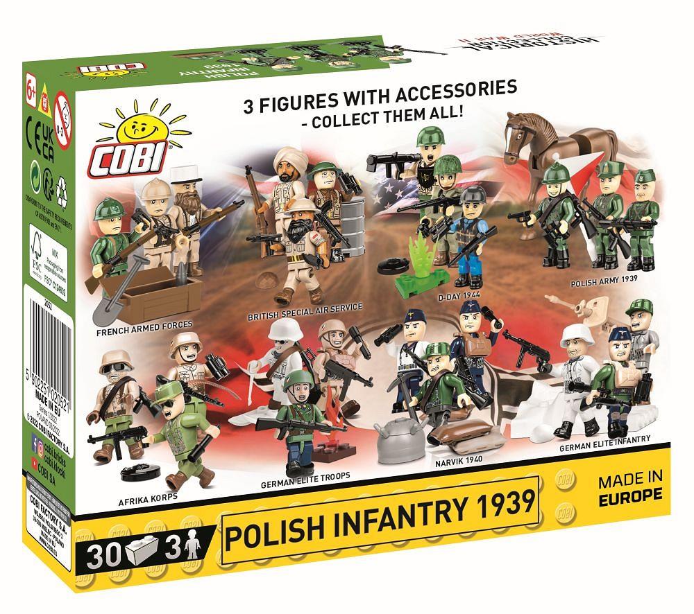 COBI HISTORICAL COLLECTION WWII FANTERIA POLACCA 1939 2052