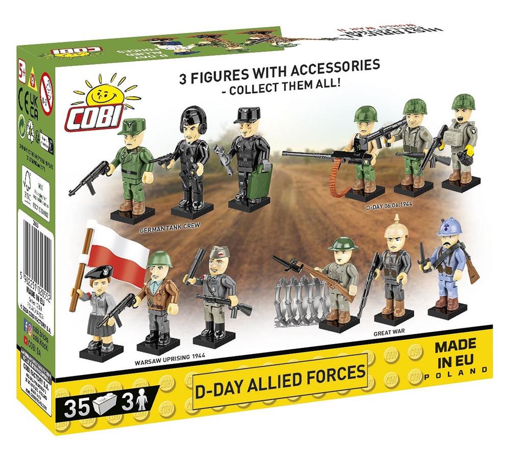 COBI HISTORICAL COLLECTION WWII D-DAY ALLIED FORCES 2055