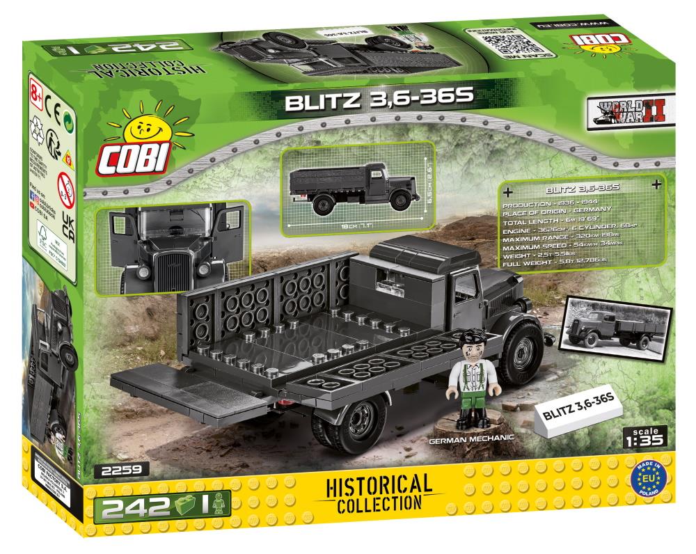 COBI HISTORICAL COLLECTION BLITZ 3,6-36S 2259