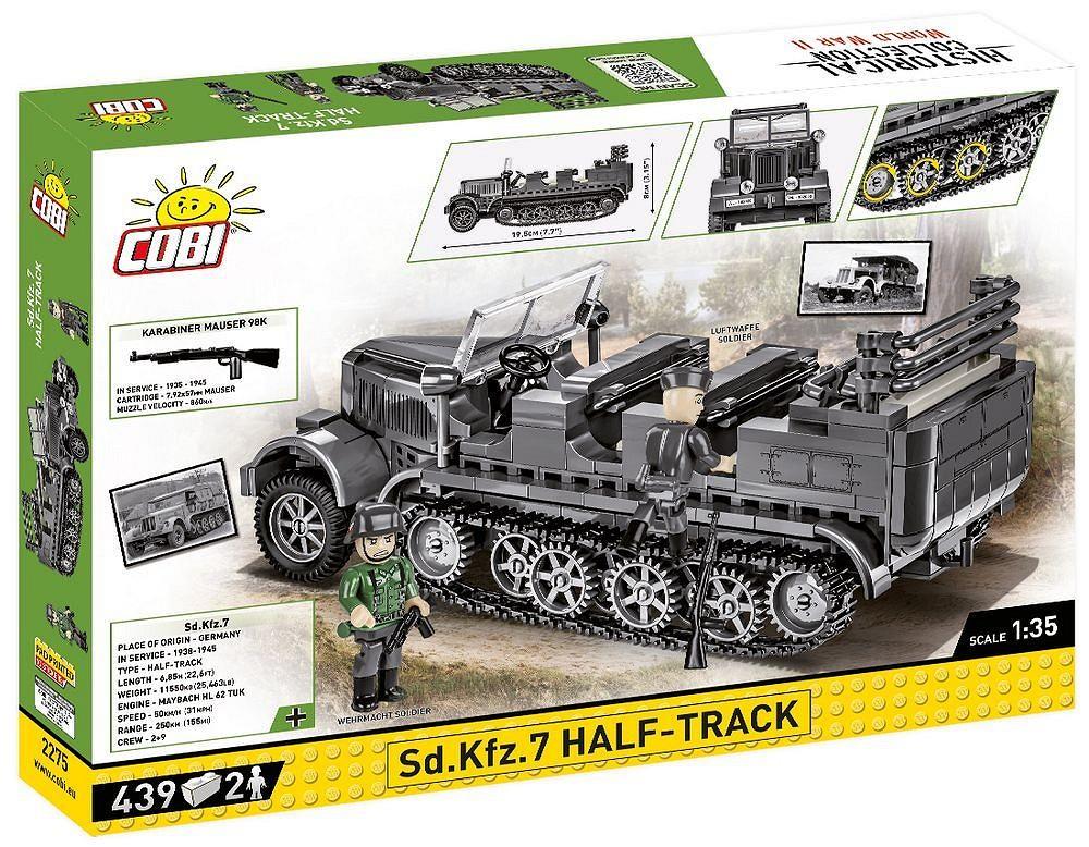 COBI HISTORICAL COLLECTION SD.KFZ. 7 HALF-TRACK 2275