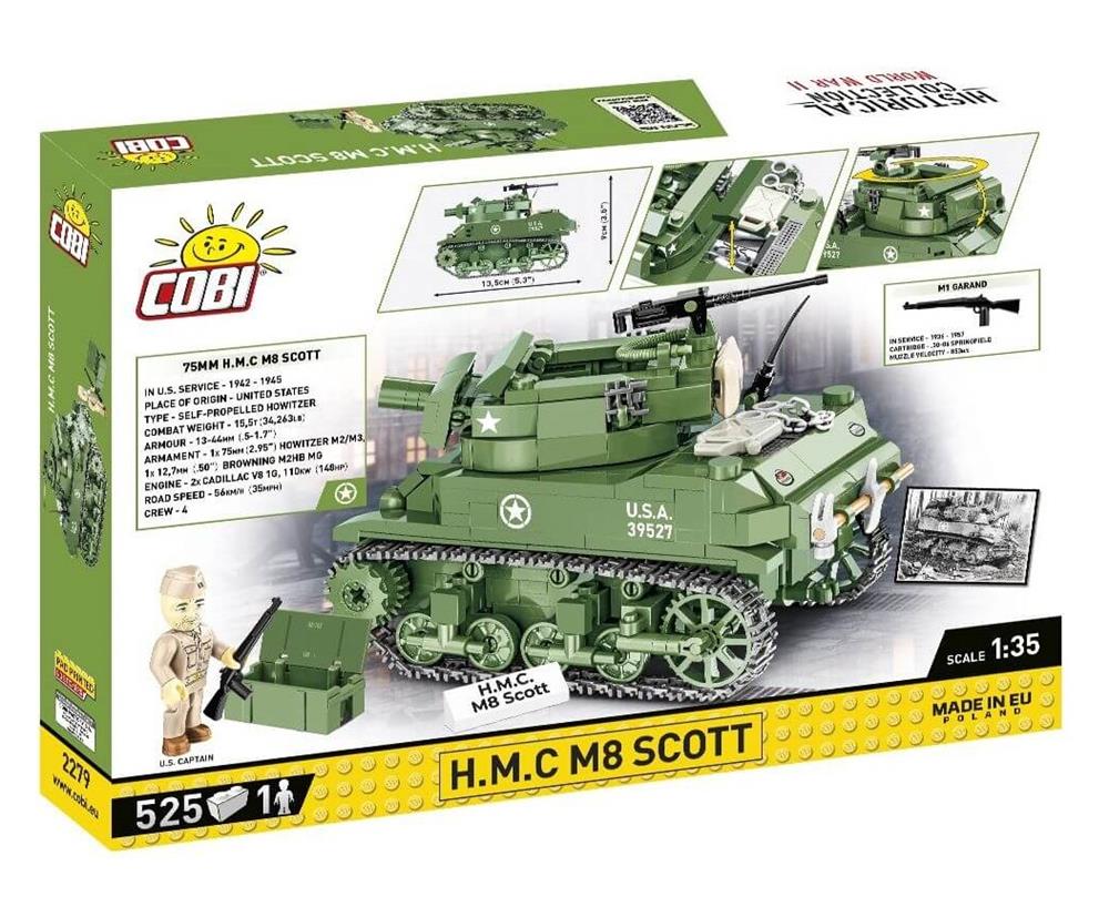 COBI HISTORICAL COLLECTION H.M.C M8 SCOTT 2279