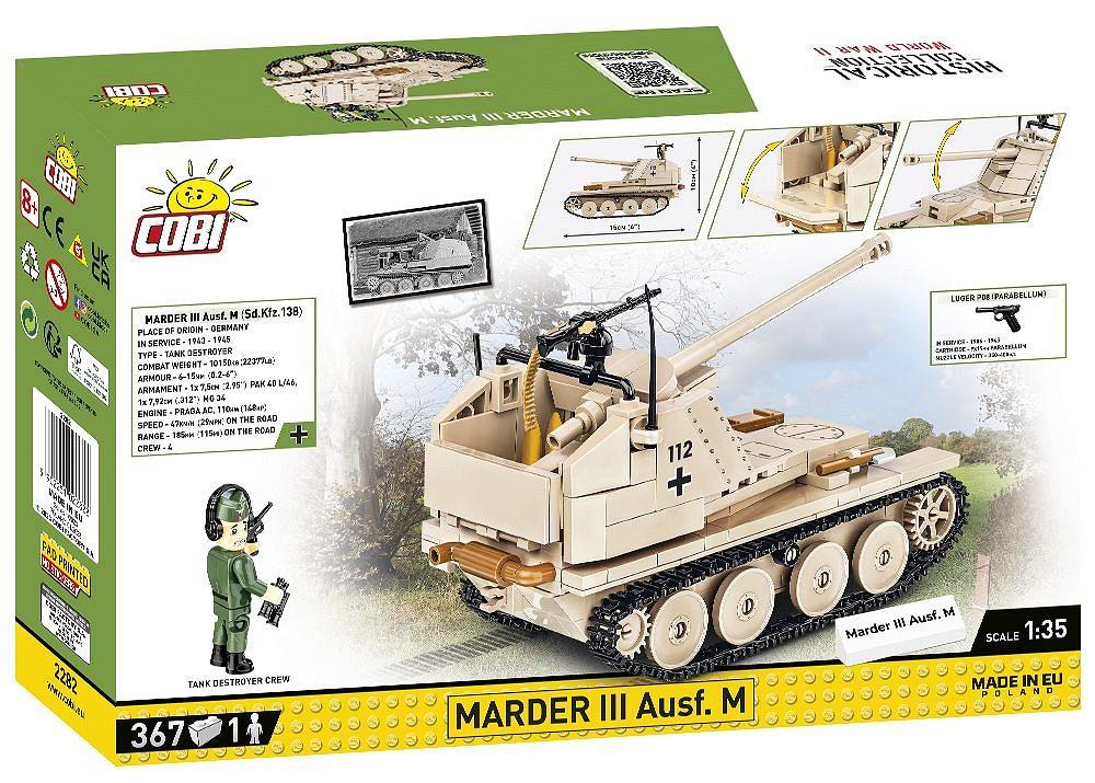 COBI HISTORICAL COLLECTION MARDER III AUSF.M (SD.KFZ.138) 2282