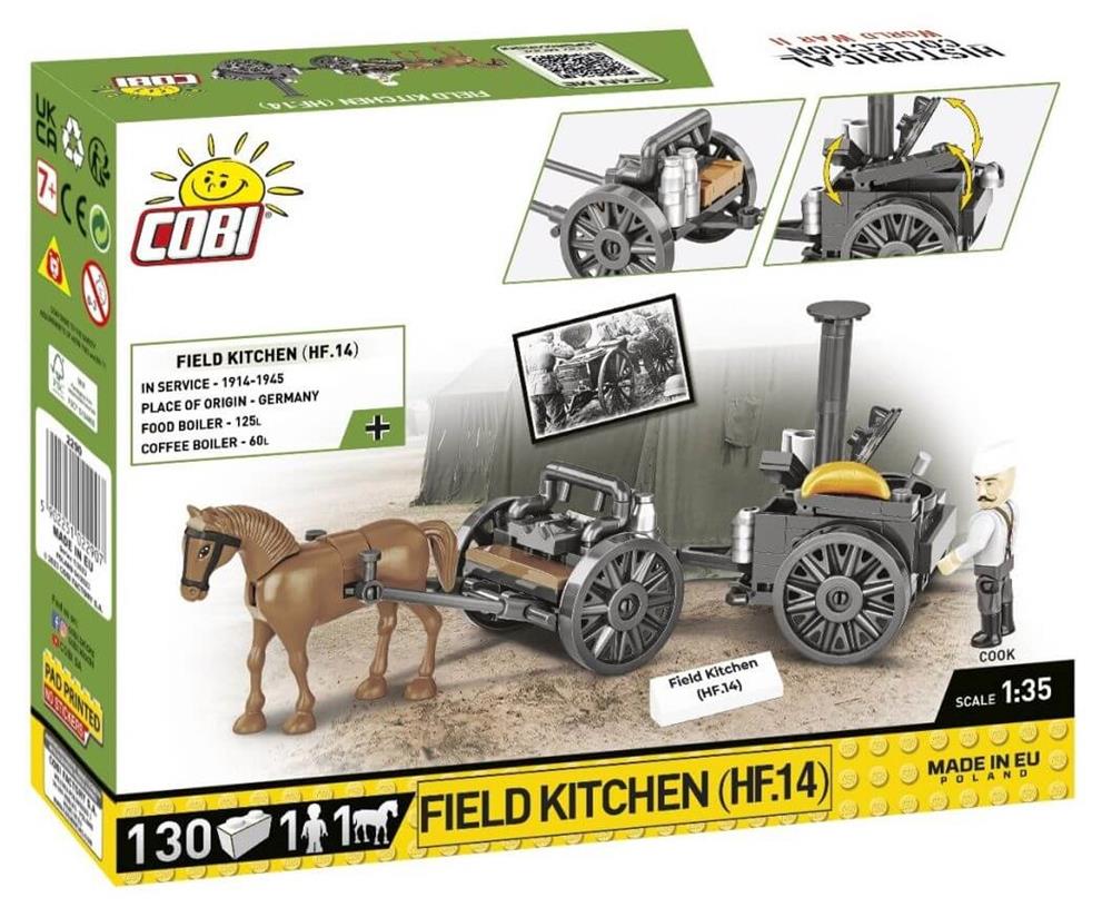 COBI HISTORICAL COLLECTION WWII CUCINA DA CAMPO HF.14 2290